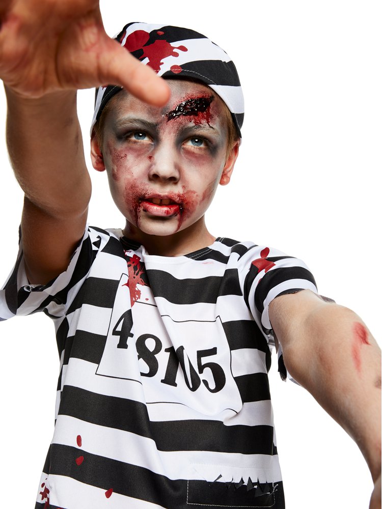 Zombie Convict Boy - Child Costume