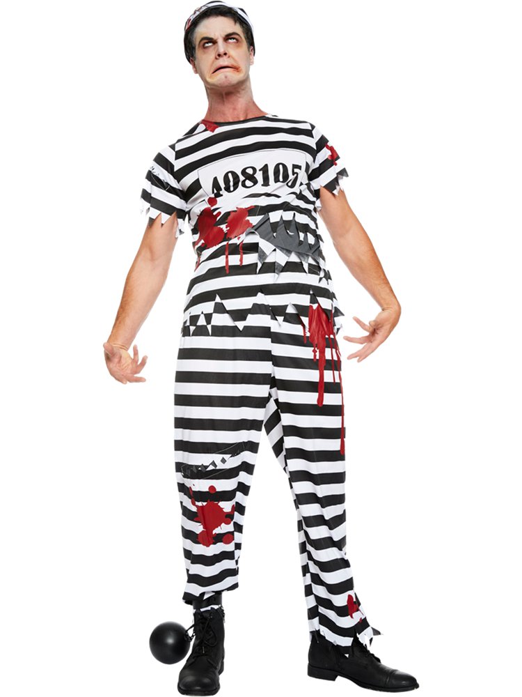 Zombie Convict - Adult Costume