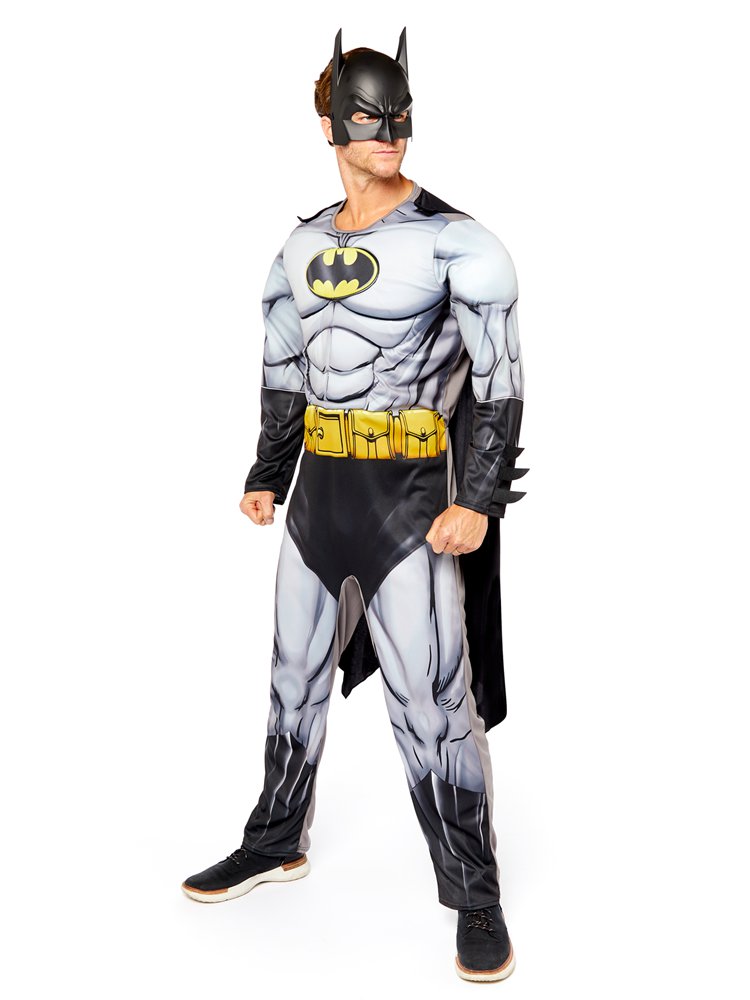 Classic Batman Muscle Chest - Adult Costume