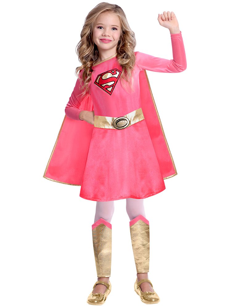 Supergirl Pink - Child Costume