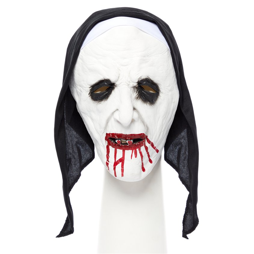 Nun Half Mask & Headpiece