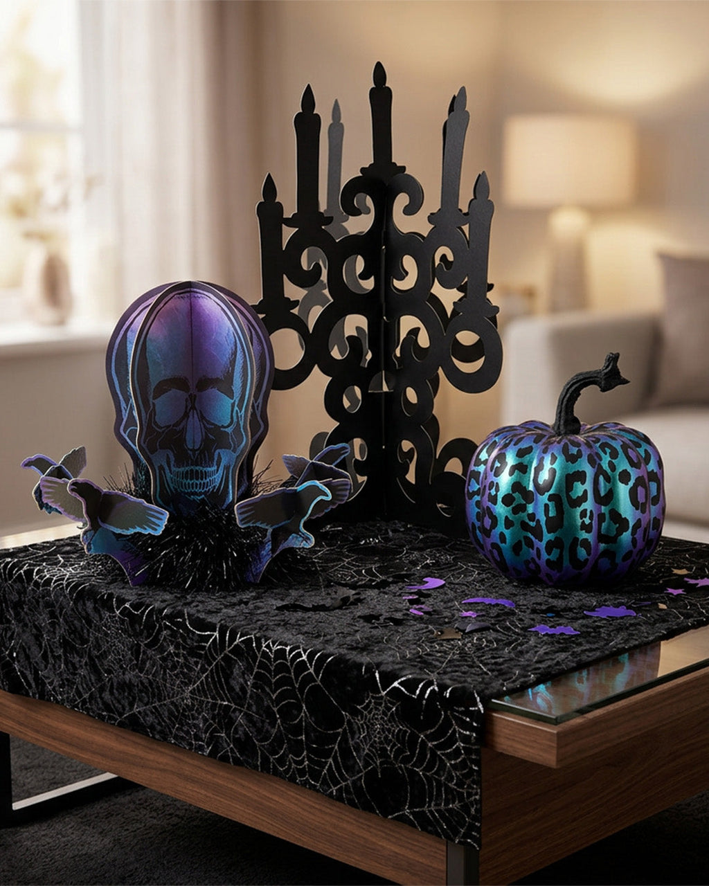Purple Midnight Pumpkin - 17.5cm