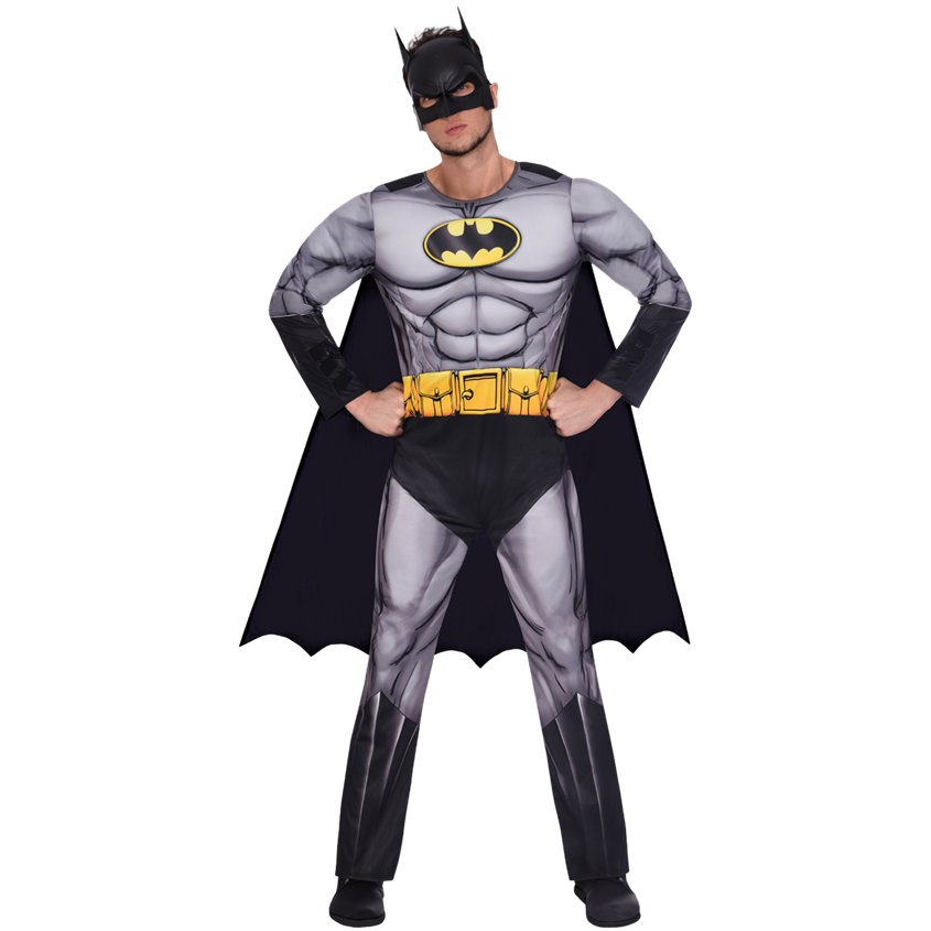 Classic Batman Muscle Chest - Adult Costume